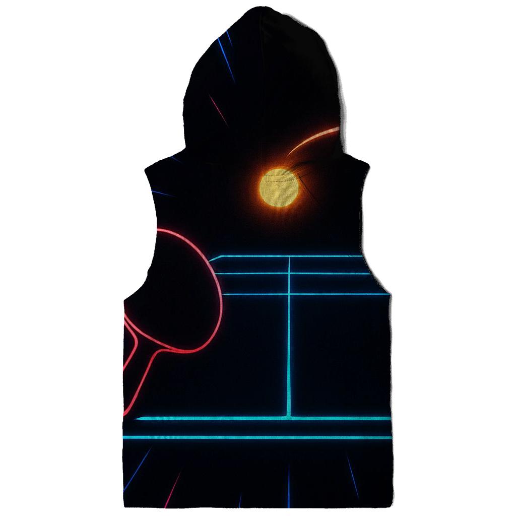 Neon Table Tennis Velocity printed hoodies