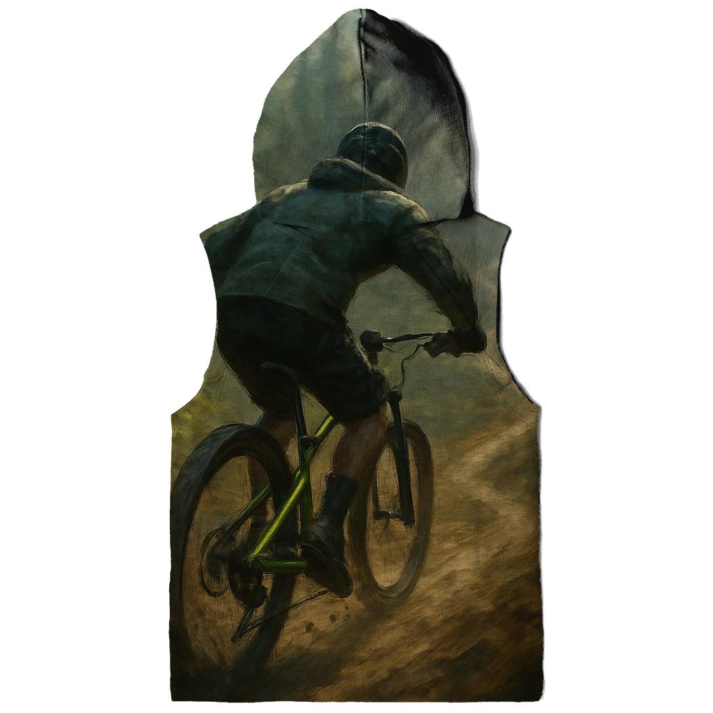 Mountain Bike Forest Descent custom hoodies