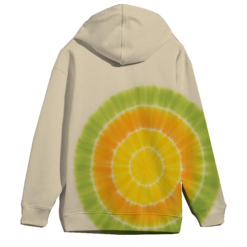 Citrus Offset Bullseye Bloom hoodies fashion