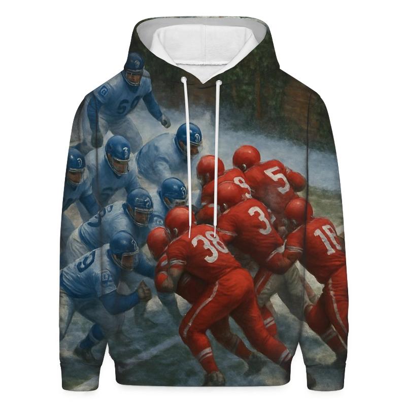 Frozen Yard Goal Line Stand At The Ivy Wall hoodie styles
