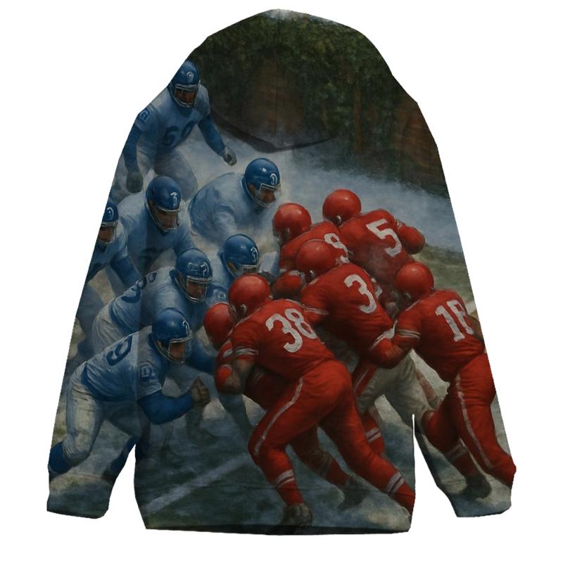 Frozen Yard Goal Line Stand At The Ivy Wall hoodie styles