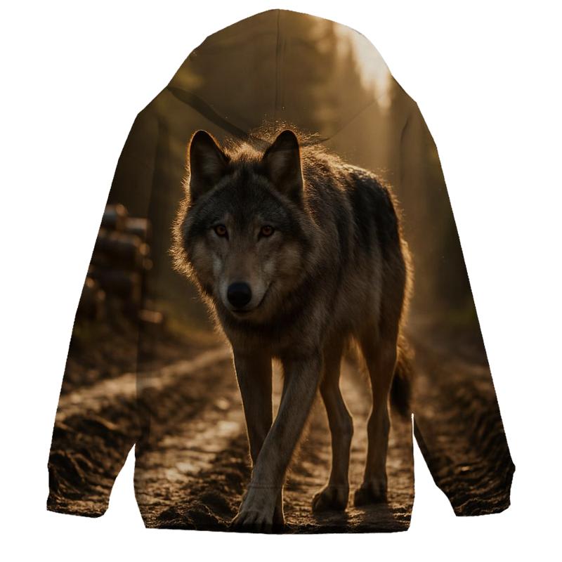 Forest Logging Road Encounter hoodie designs