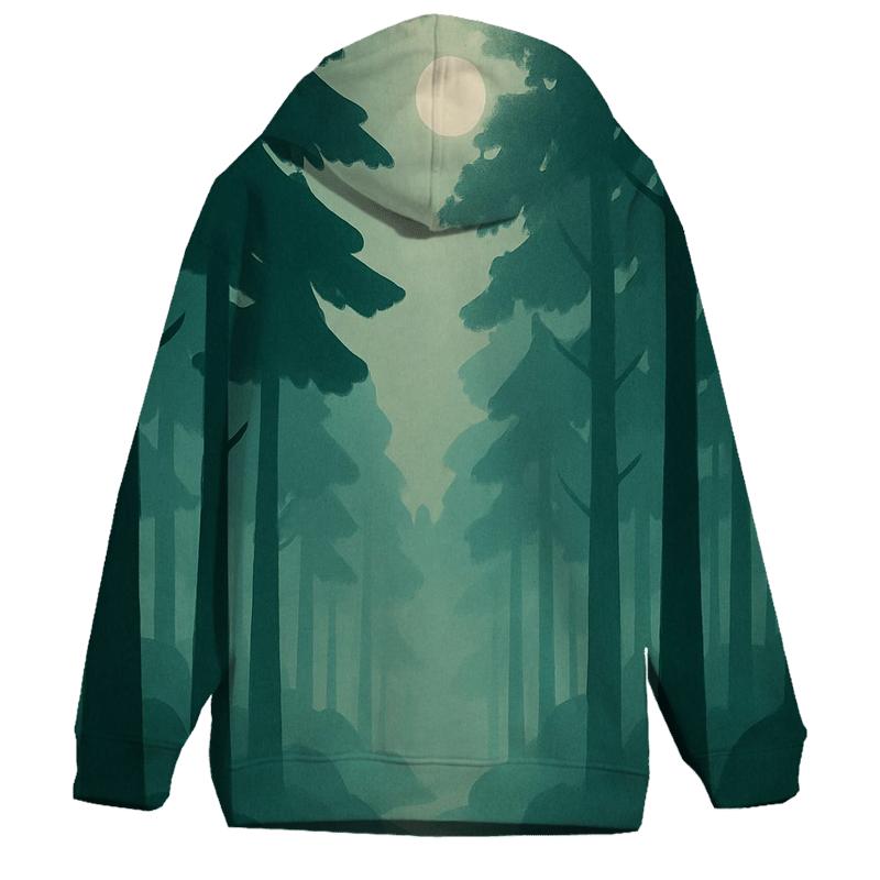 Silent Forest Sanctuary pullover hoodies