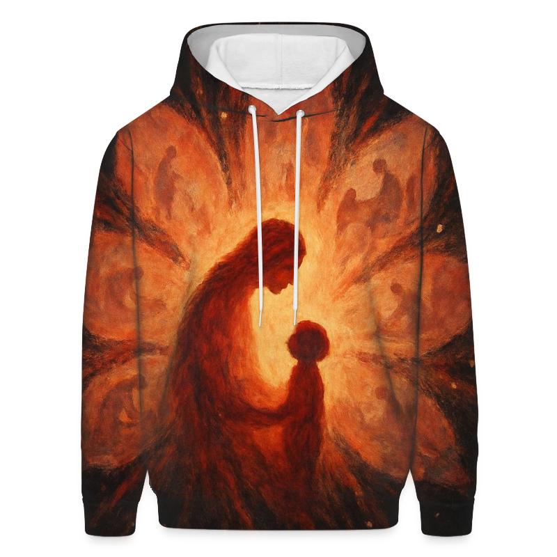 Supernova Of Sacrifice And Tenderness heavyweight hoodies