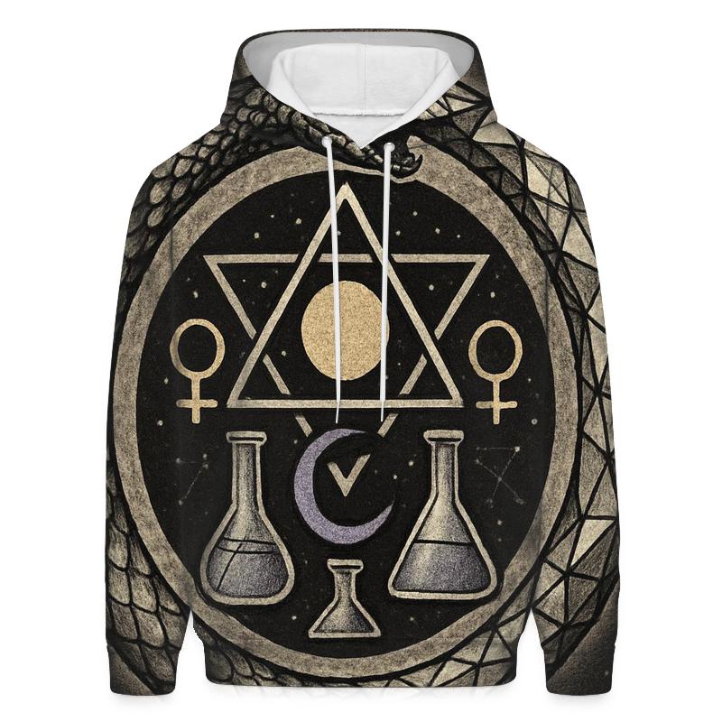 Astral Alchemy Ouroboros premium hoodies