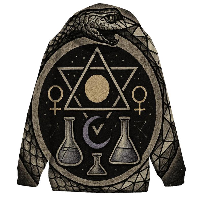 Astral Alchemy Ouroboros premium hoodies