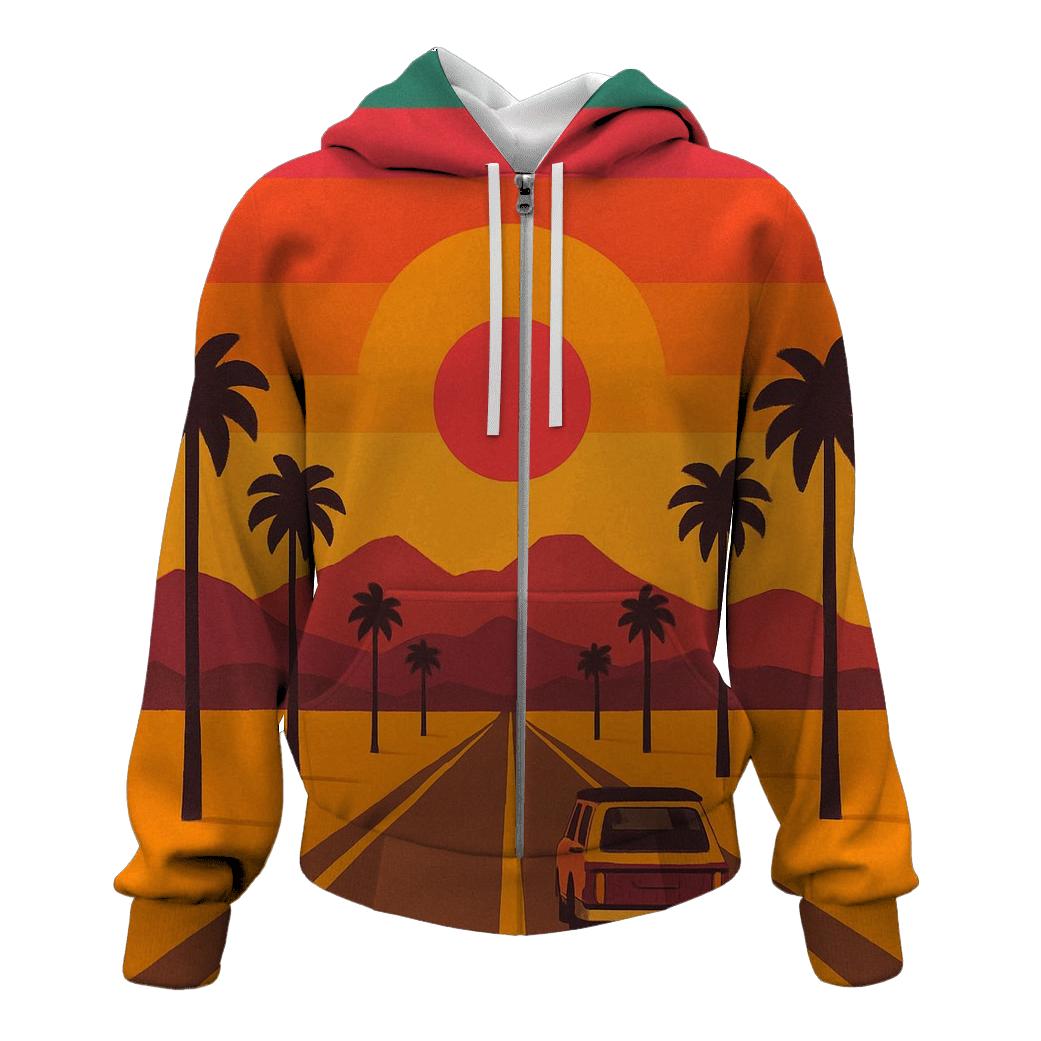 Sunset Boulevard Road Trip hoodie styles