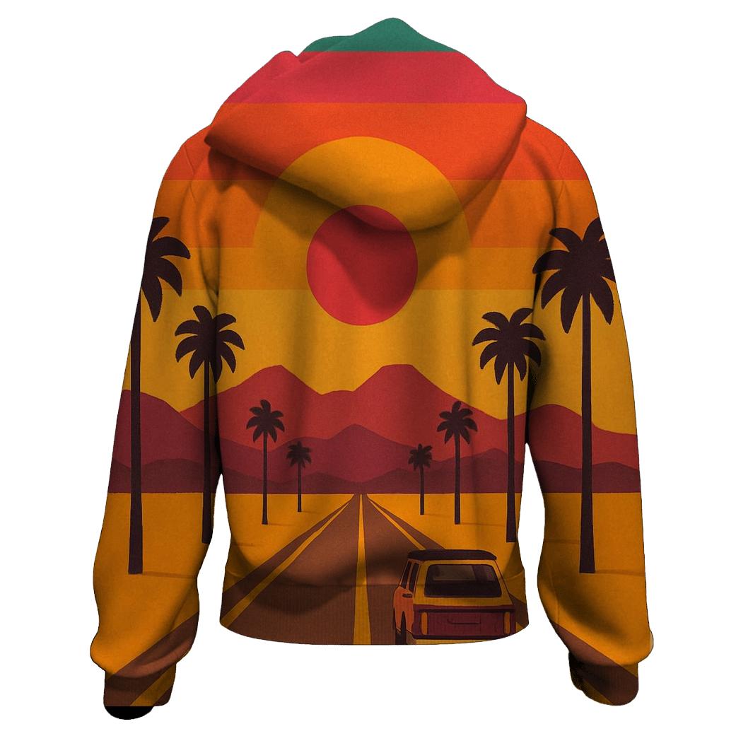 Sunset Boulevard Road Trip hoodie styles