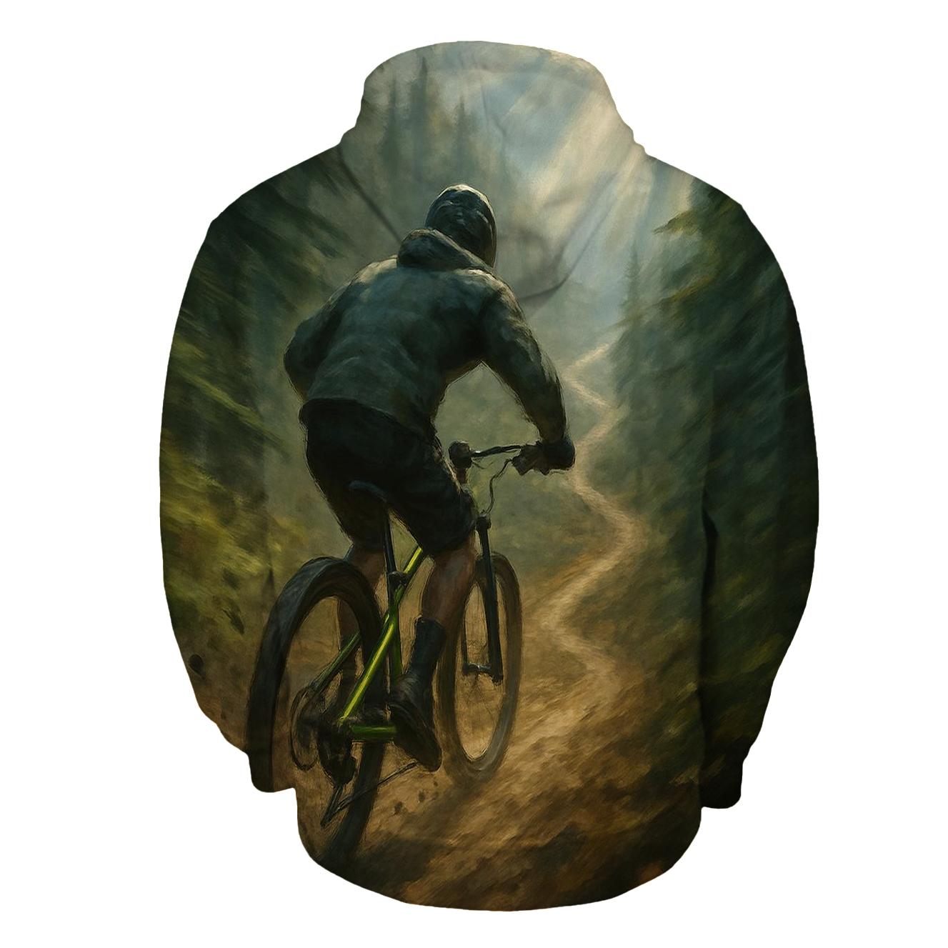Mountain Bike Forest Descent lightweight hoodies
