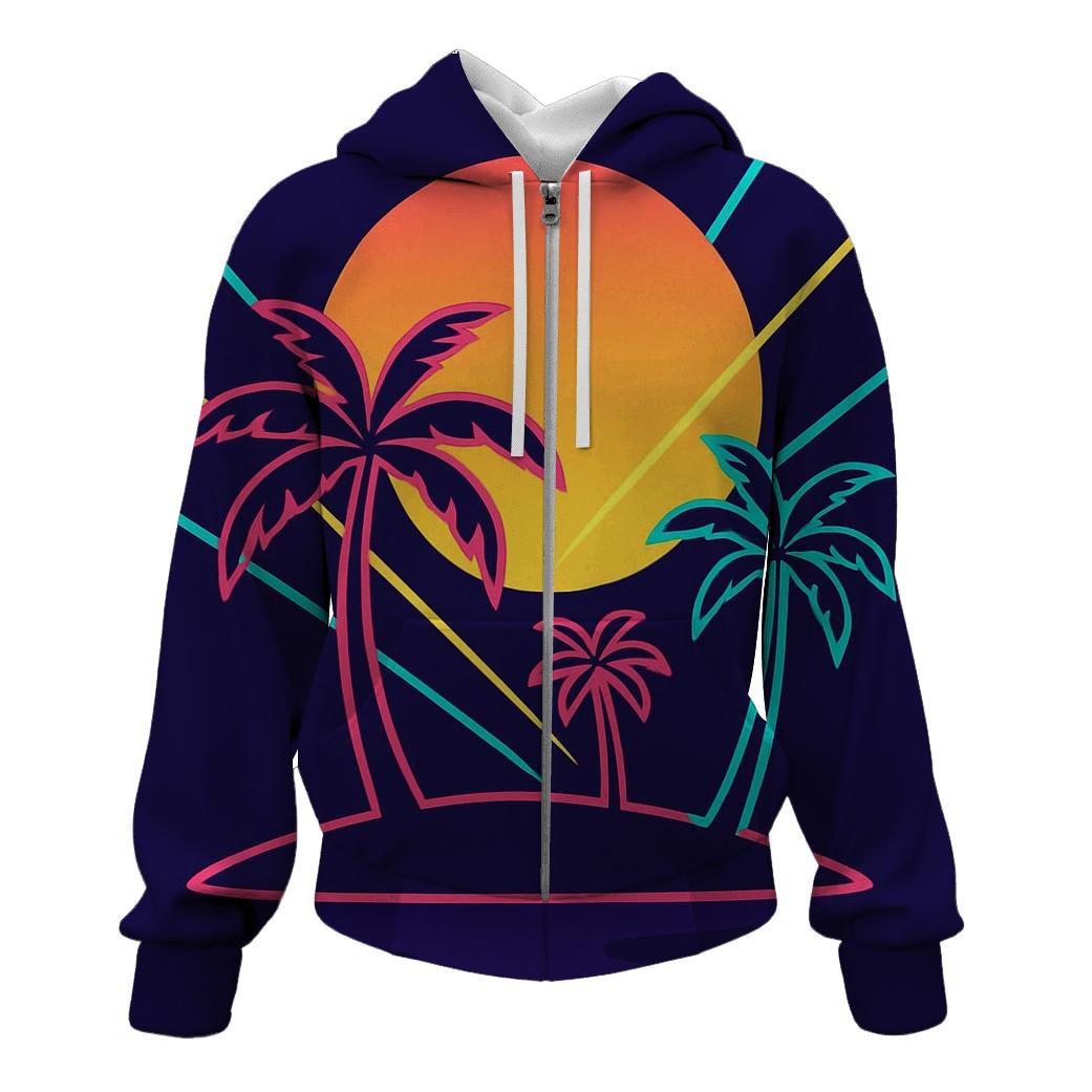 Laser Palm Mirage custom hoodies