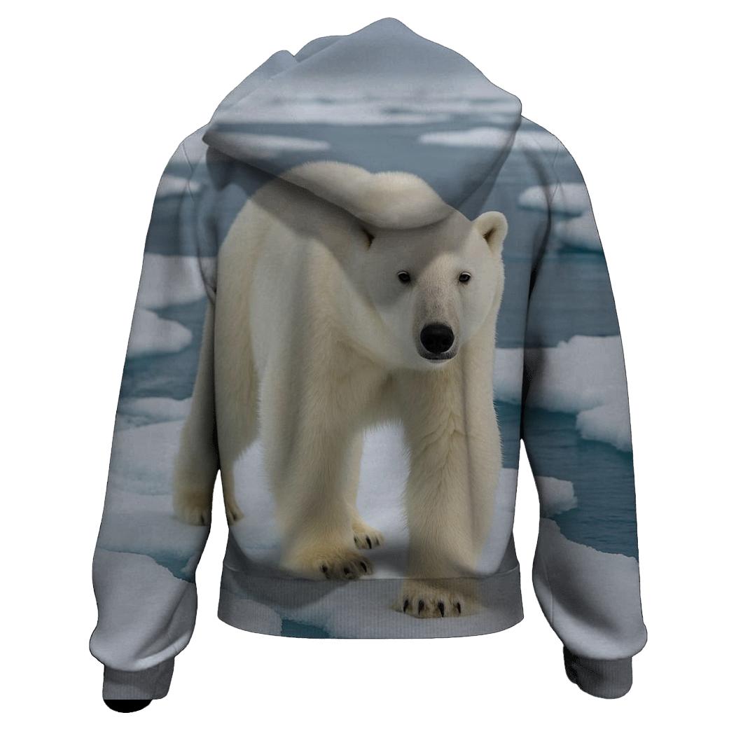 Polar Bear On Drift Ice hoodie trends
