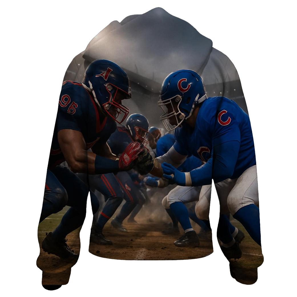 Gridiron Clash At Wrigley Twilight hoodie trends