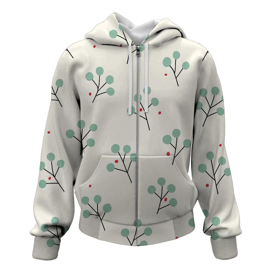 Minimal Mistletoe Constellations custom hoodies