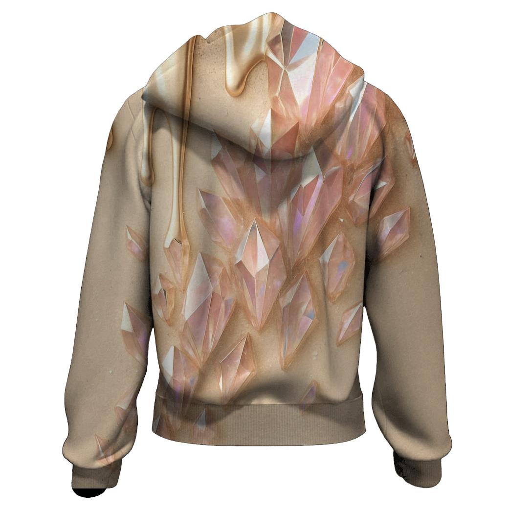 Champagne Prism Cascade custom hoodies