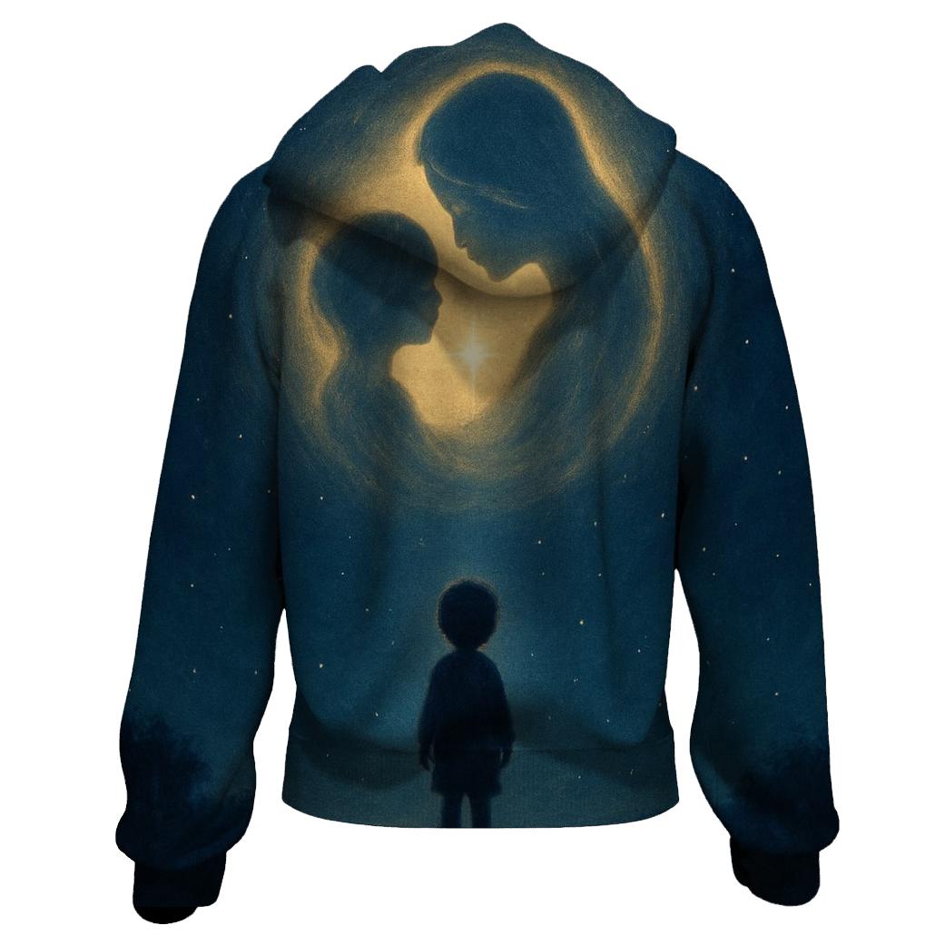 Mother As North Star Of The Heart graphic hoodies