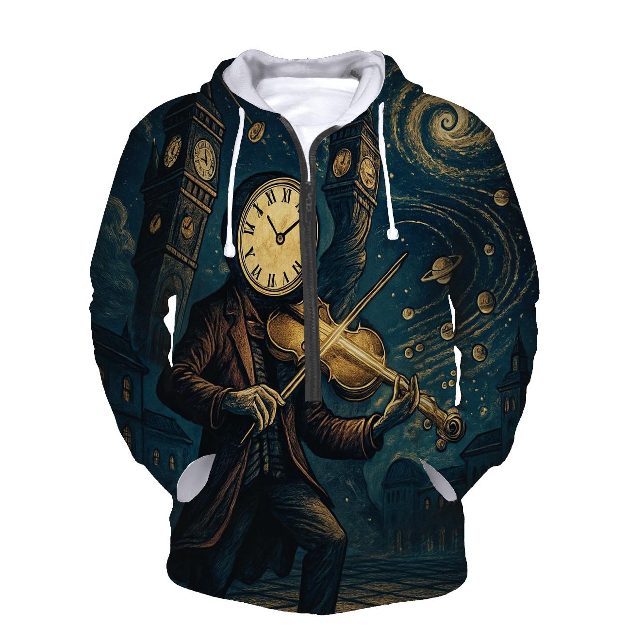 Time Spiral Busker designer hoodies
