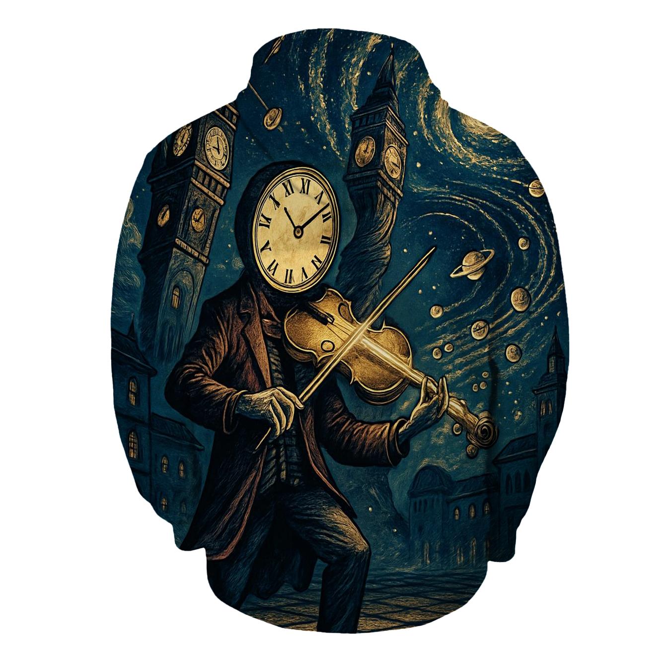 Time Spiral Busker designer hoodies