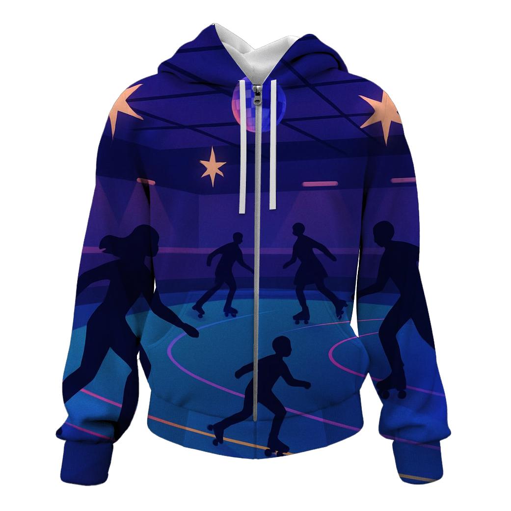 Starlight Roller Rink Nights custom hoodies