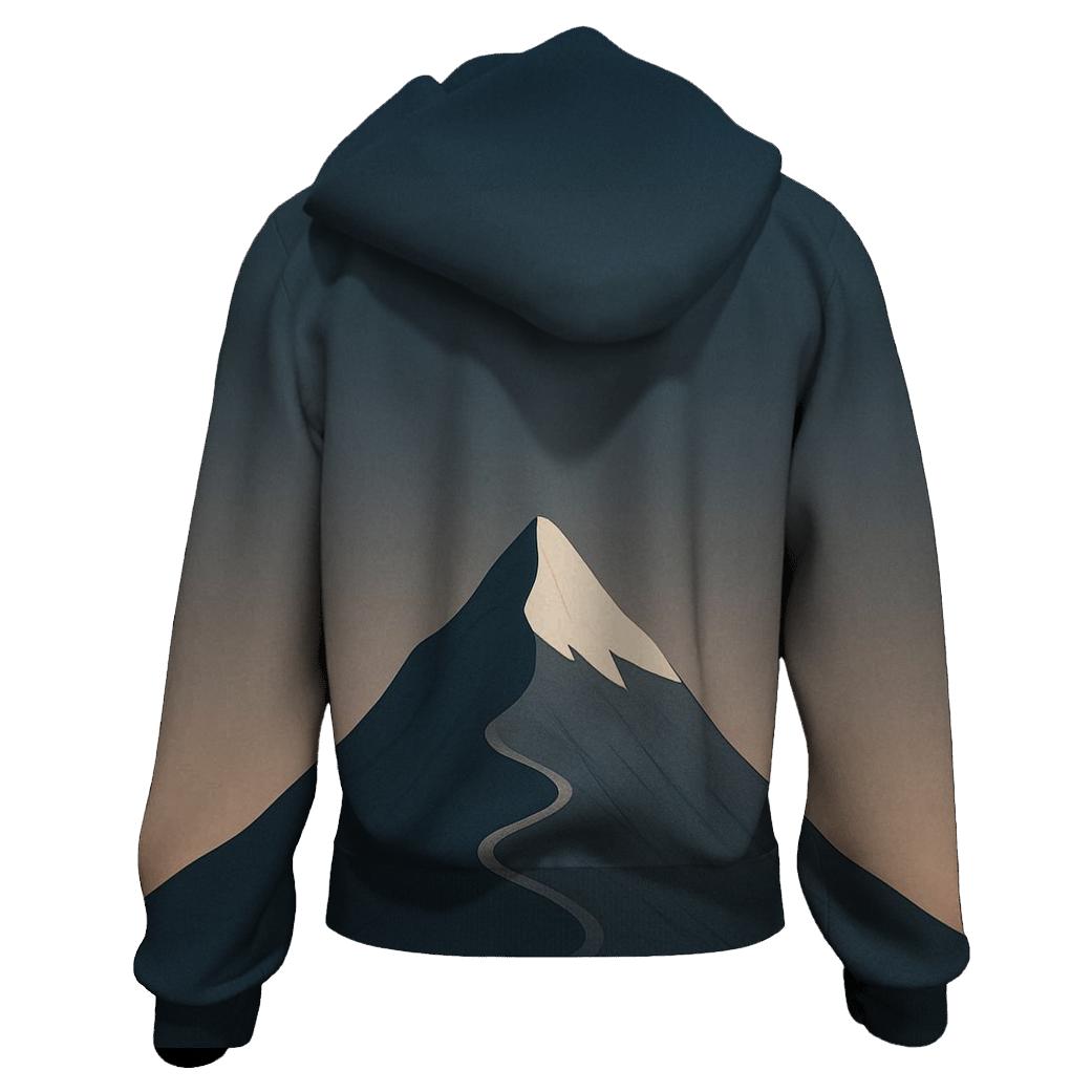 Mountain Of Quiet Resolve premium hoodies