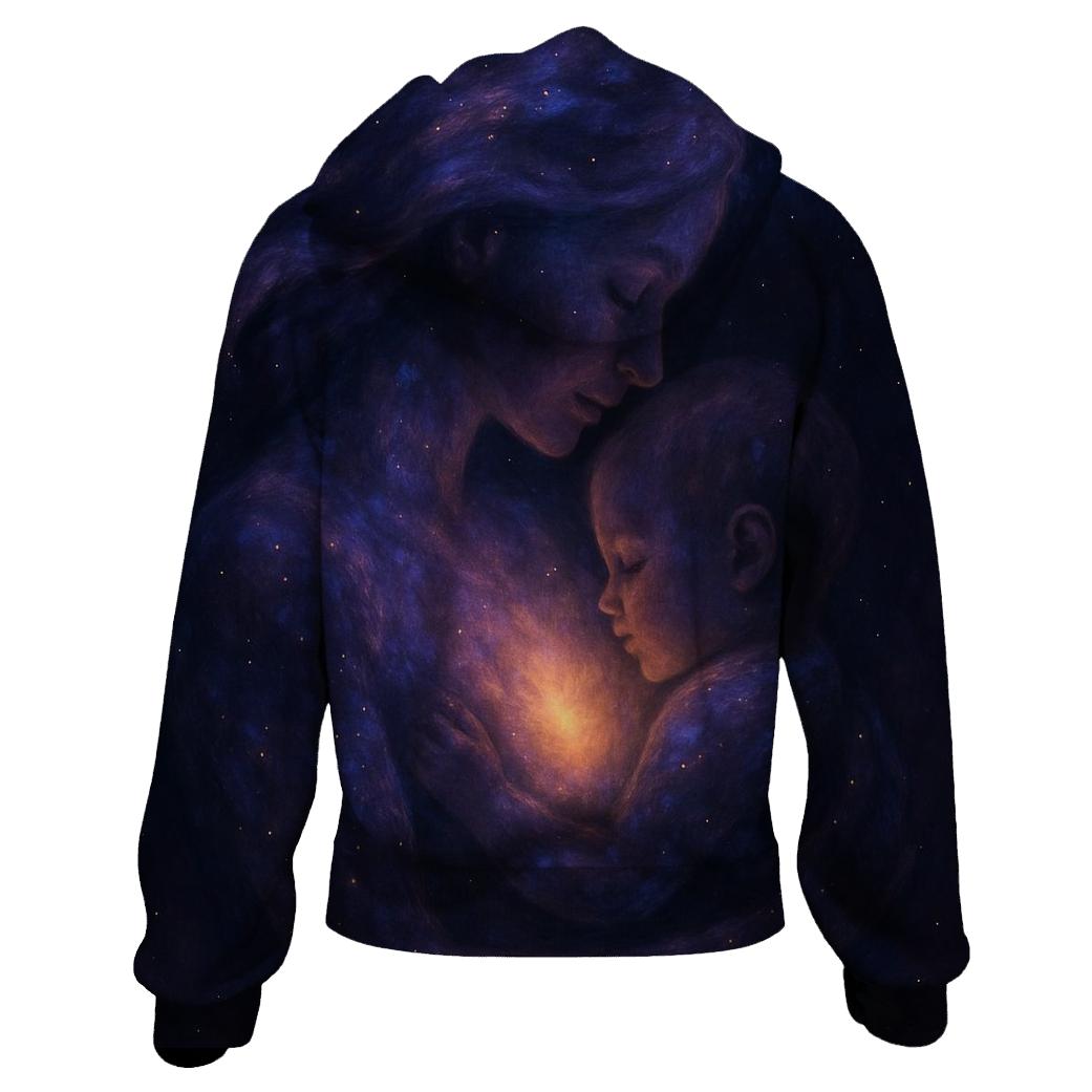 Galaxies In Her Embrace hoodie styles