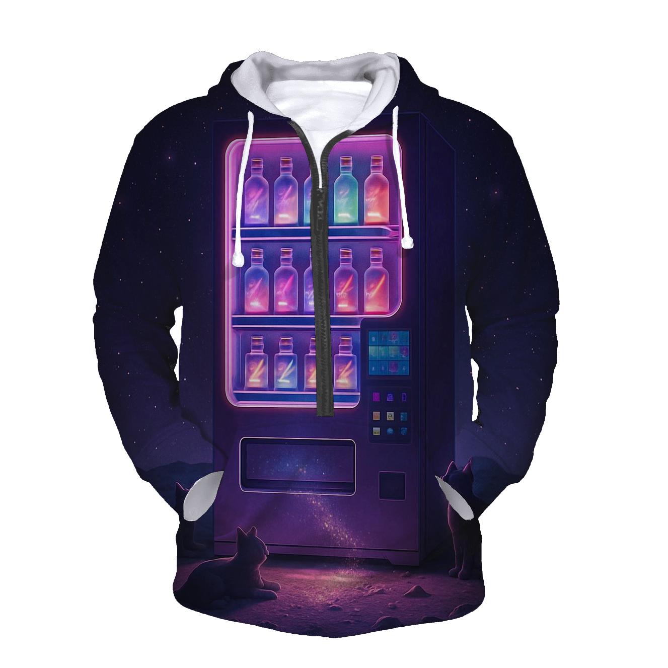 Nebula Vending Machine pullover hoodies