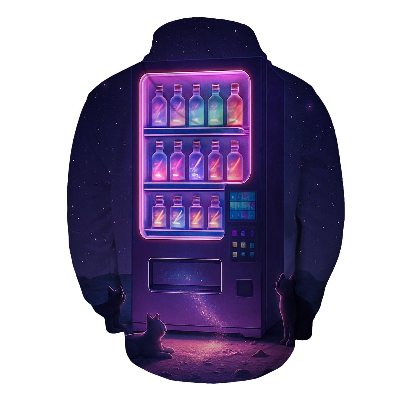 Nebula Vending Machine pullover hoodies