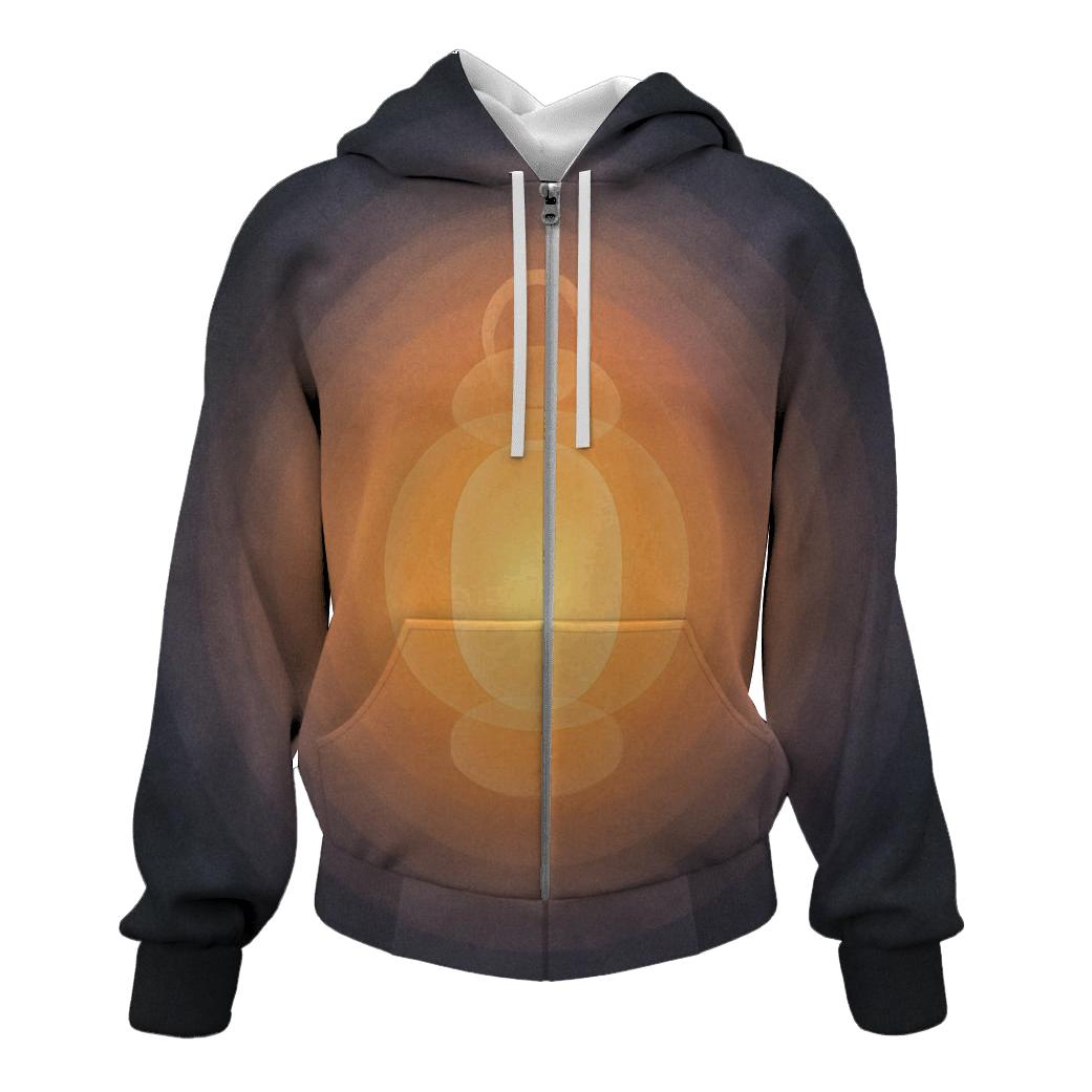 Inner Lantern Glow pullover hoodies