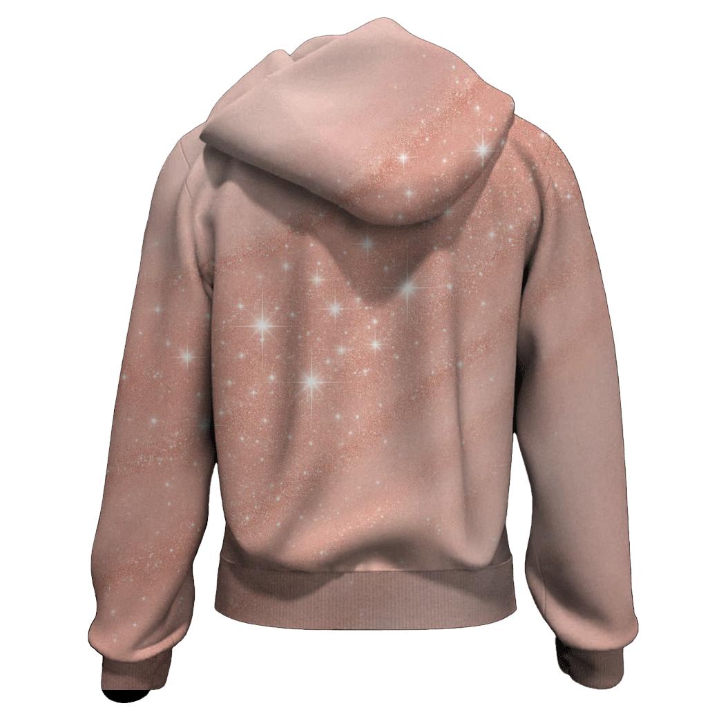 Rose Quartz Glitter Veil hoodie designs