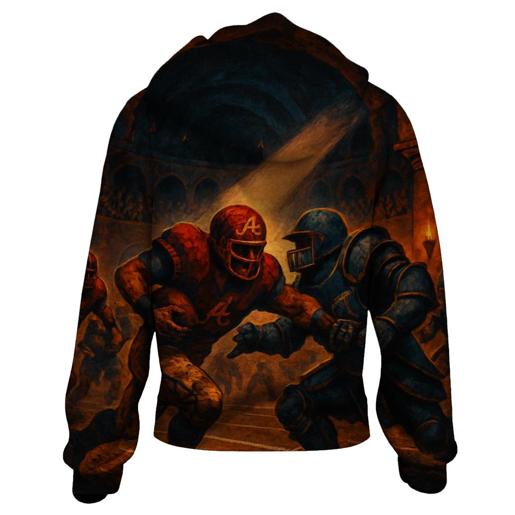 Underground Coliseum Braves Vs Cubs zip-up hoodies