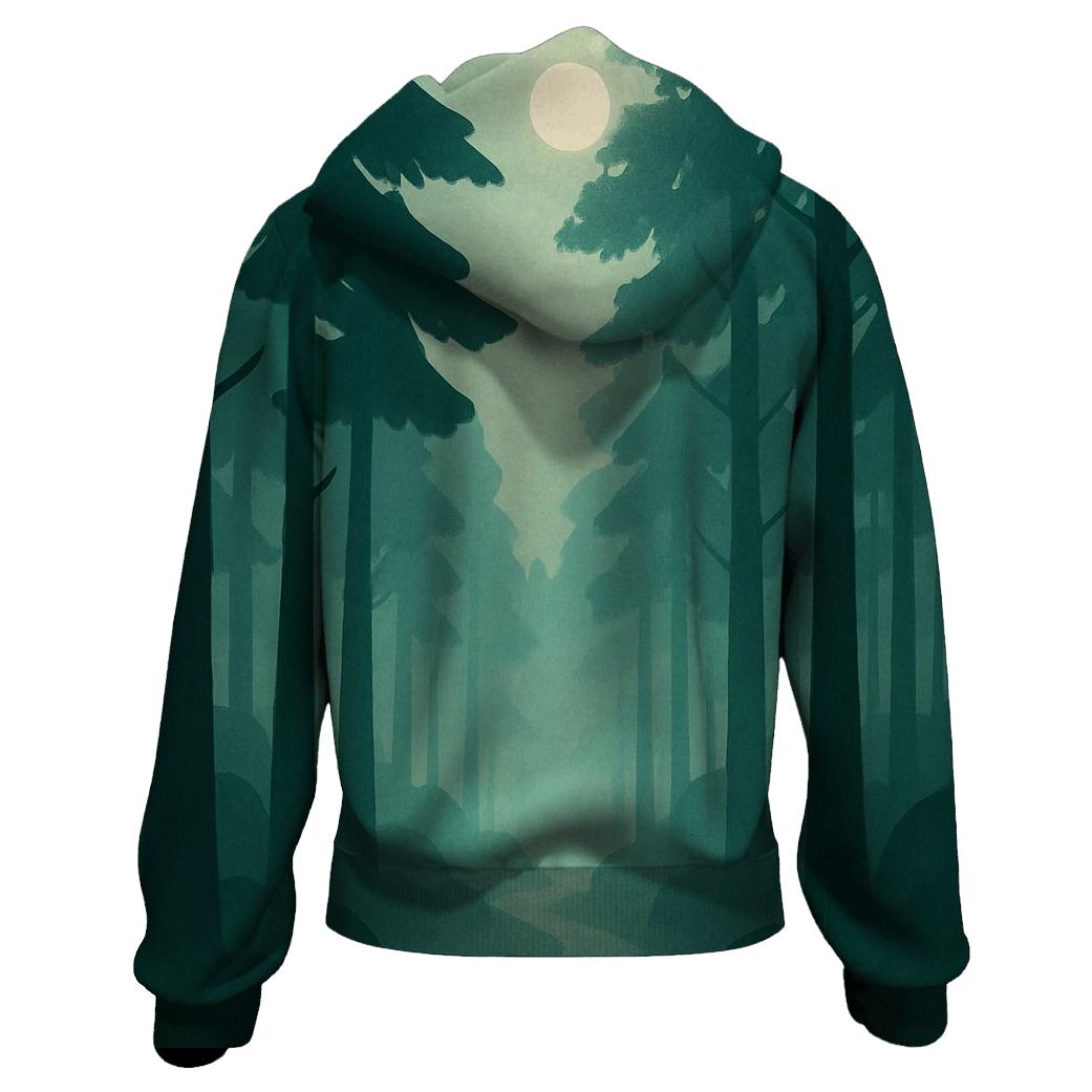 Silent Forest Sanctuary premium hoodies