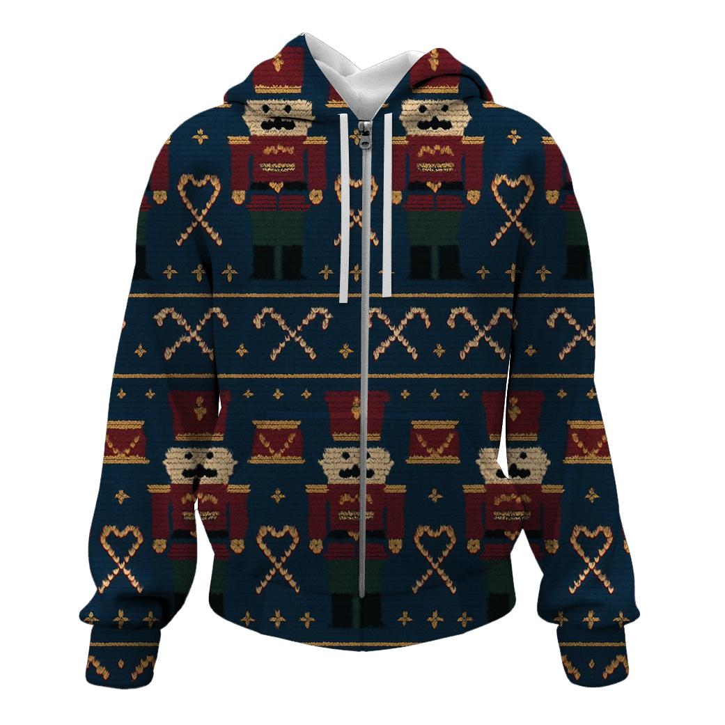 Nutcracker Marching Stripe Parade Design designer hoodies