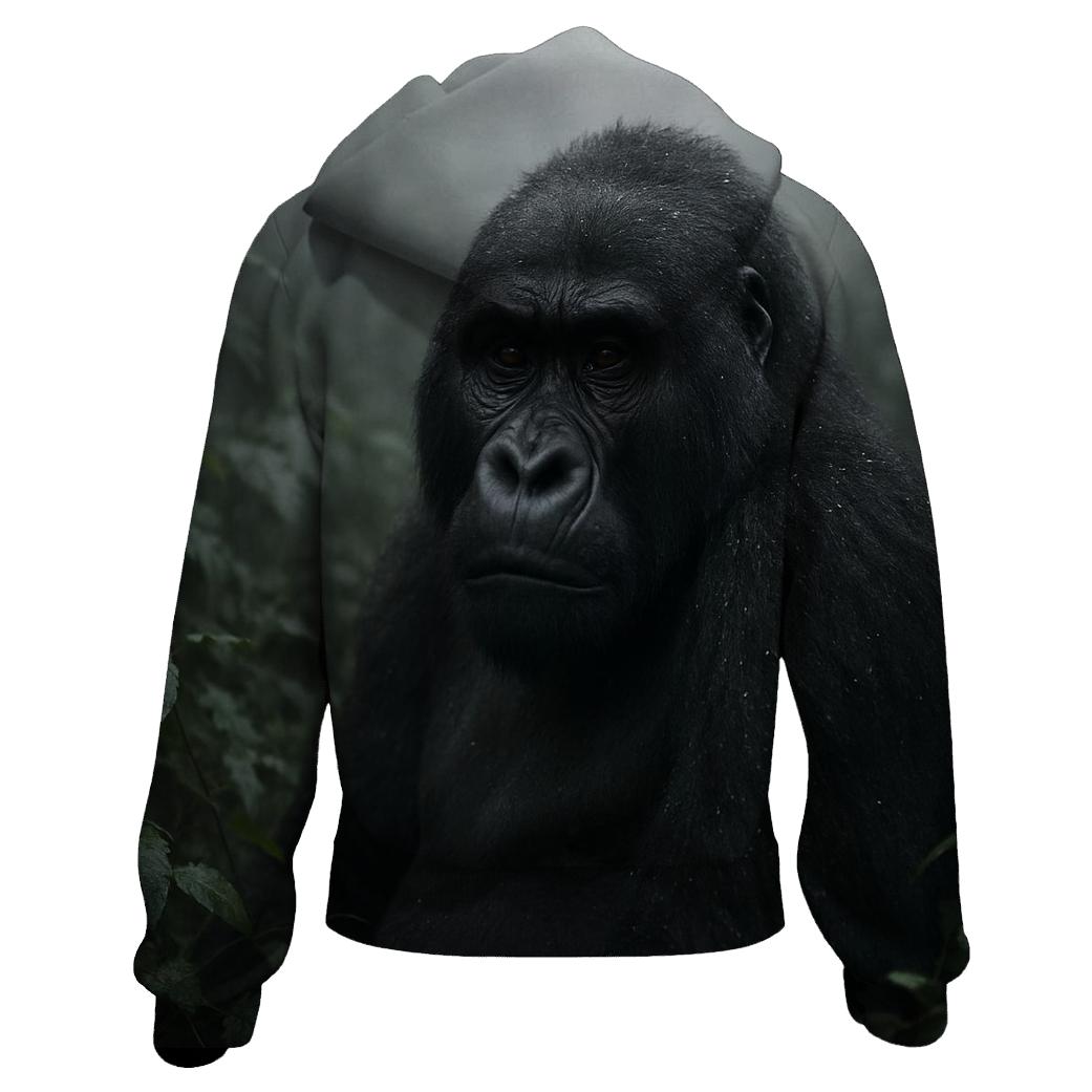 Mountain Gorilla In Misty Canopy hoodie trends
