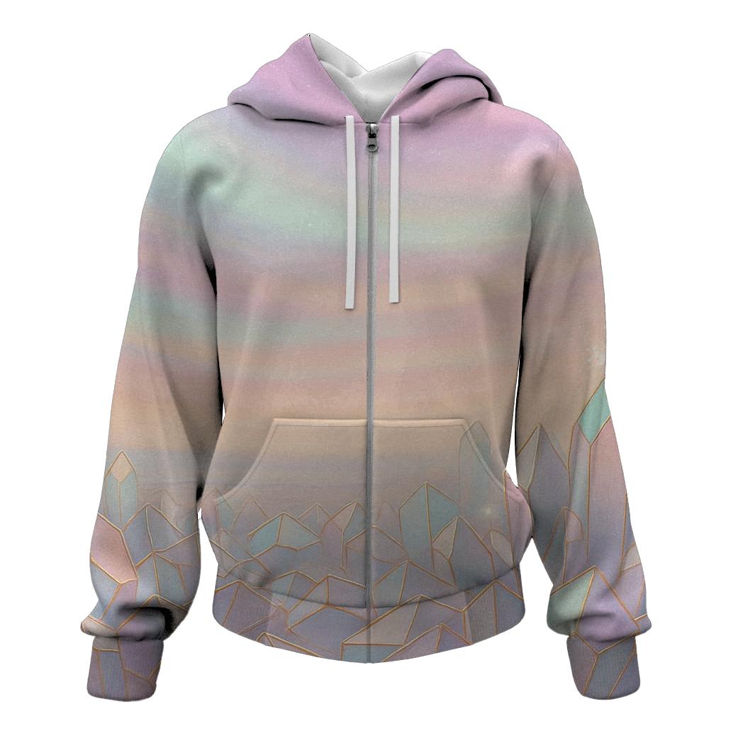 Pastel Aurora Gemfield hoodie designs