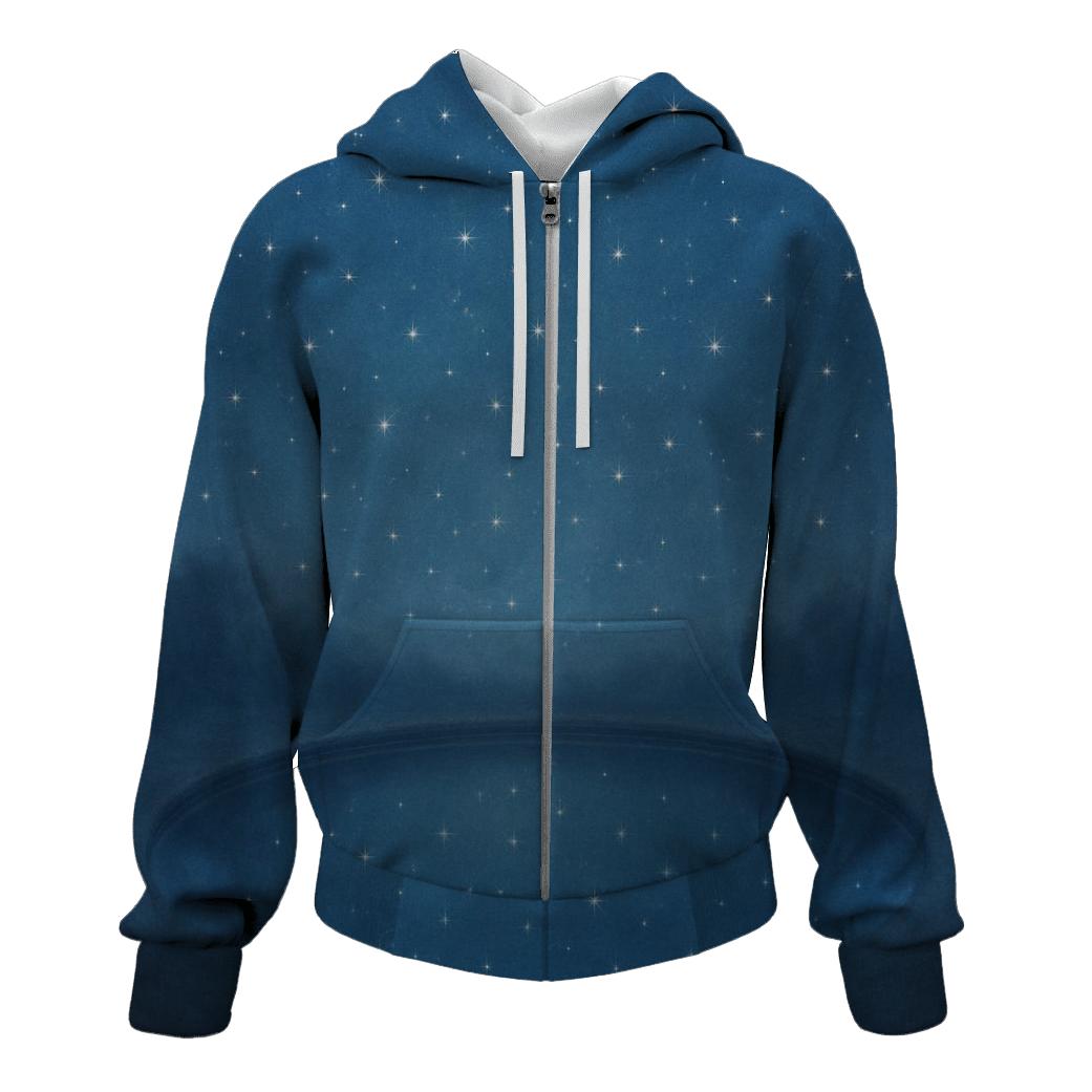 Starlit Reflection Pool custom hoodies