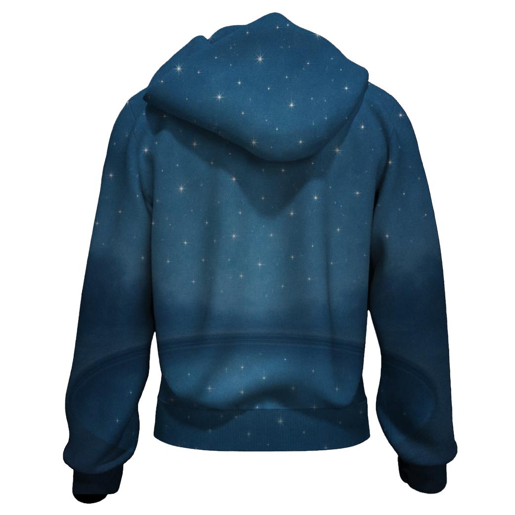 Starlit Reflection Pool custom hoodies