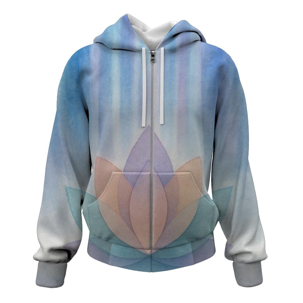 Rising Lotus Aurora hoodie designs