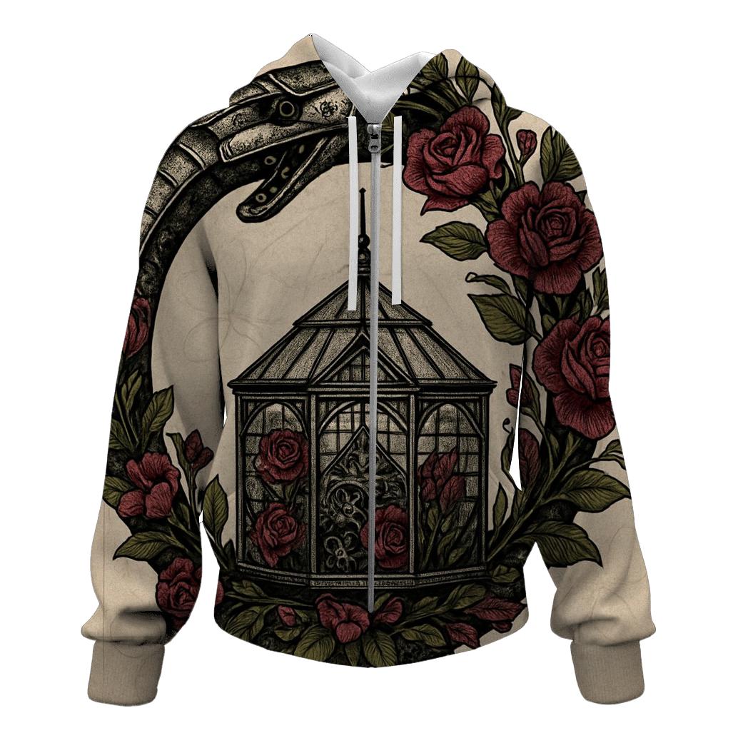 Mechanical Garden Ouroboros premium hoodies