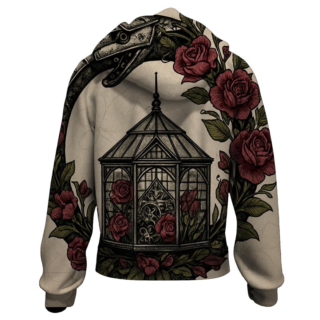 Mechanical Garden Ouroboros premium hoodies