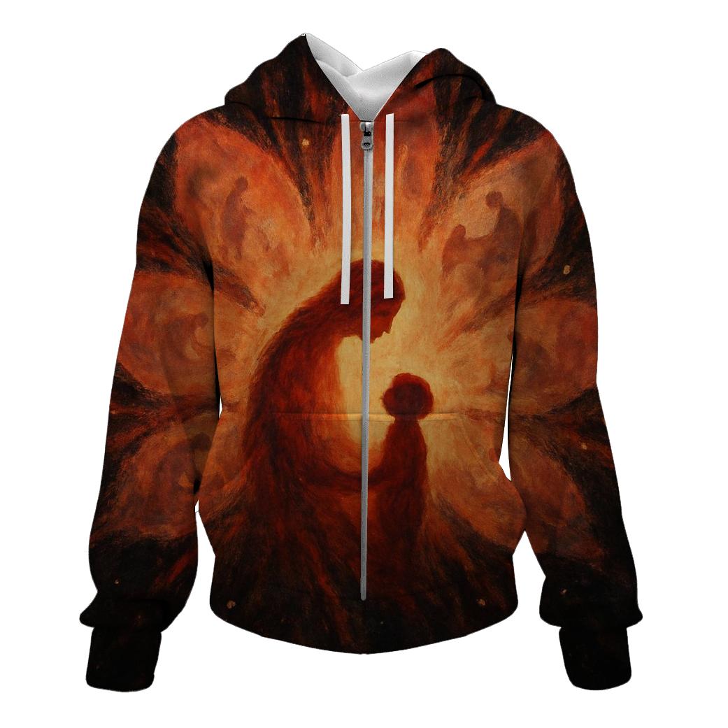 Supernova Of Sacrifice And Tenderness lightweight hoodies