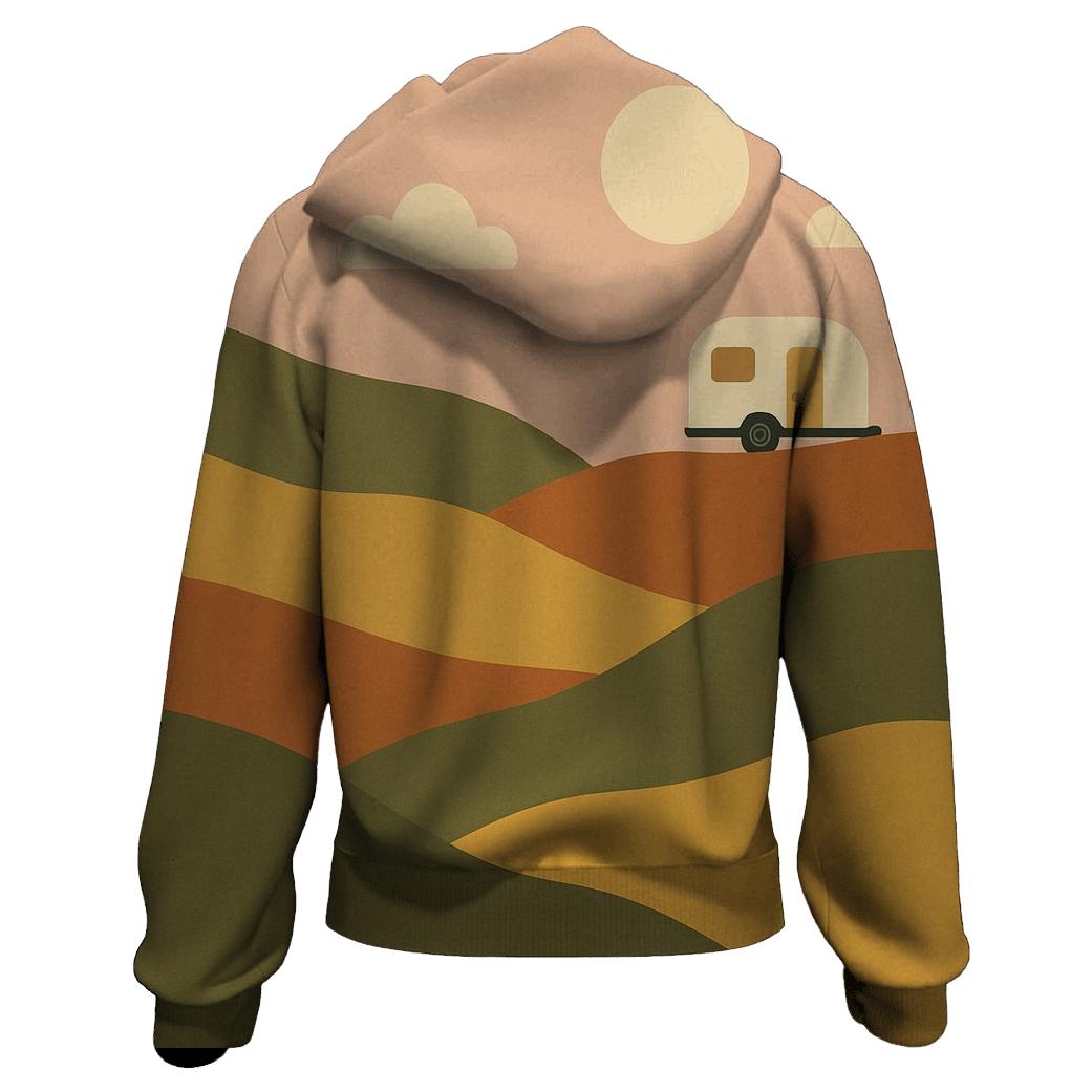 Hillside Caravan Escape heavyweight hoodies