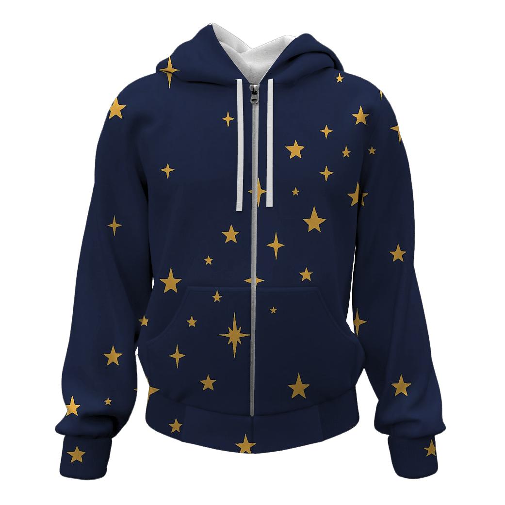 Gilded Nativity Star Path hoodie styles