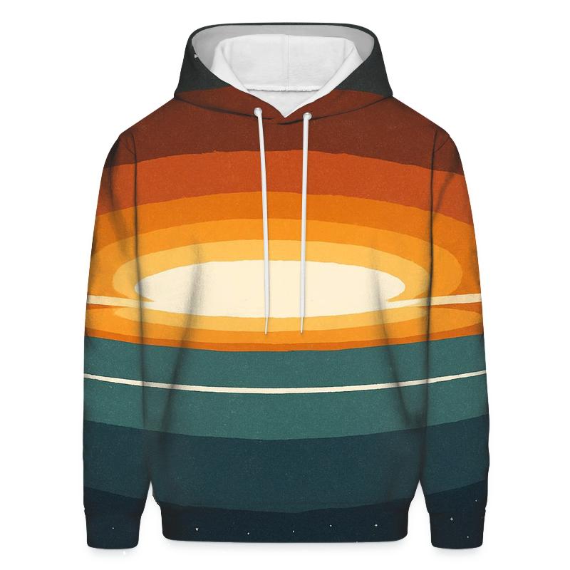 Accretion Disk Horizon Bands pullover hoodies