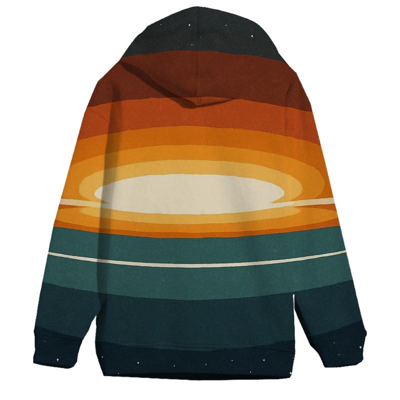 Accretion Disk Horizon Bands pullover hoodies