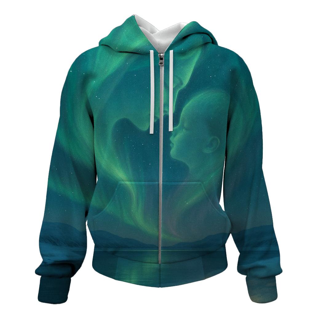 Aurora Over The Cradle Of Memory pullover hoodies