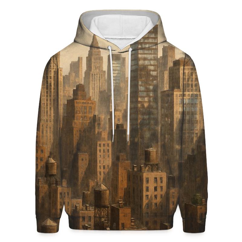 Summer Heat Haze Above Midtown designer hoodies