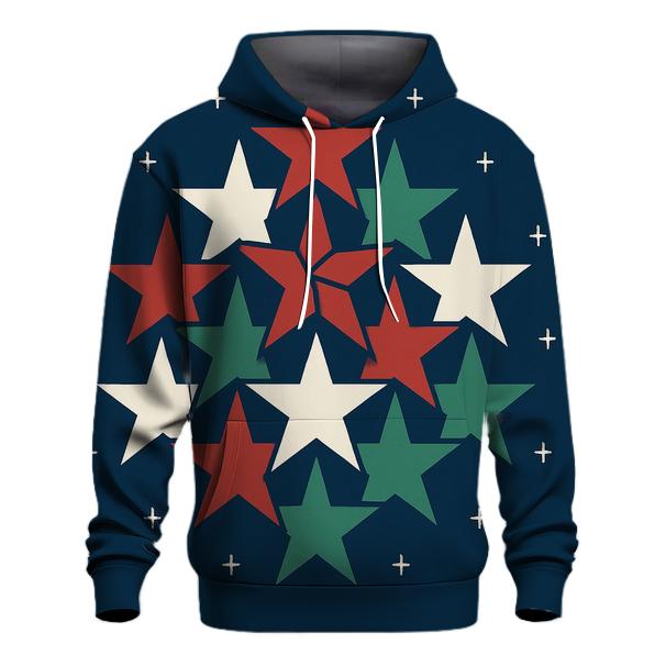 Celestial Noel Star Mosaic hoodie designs