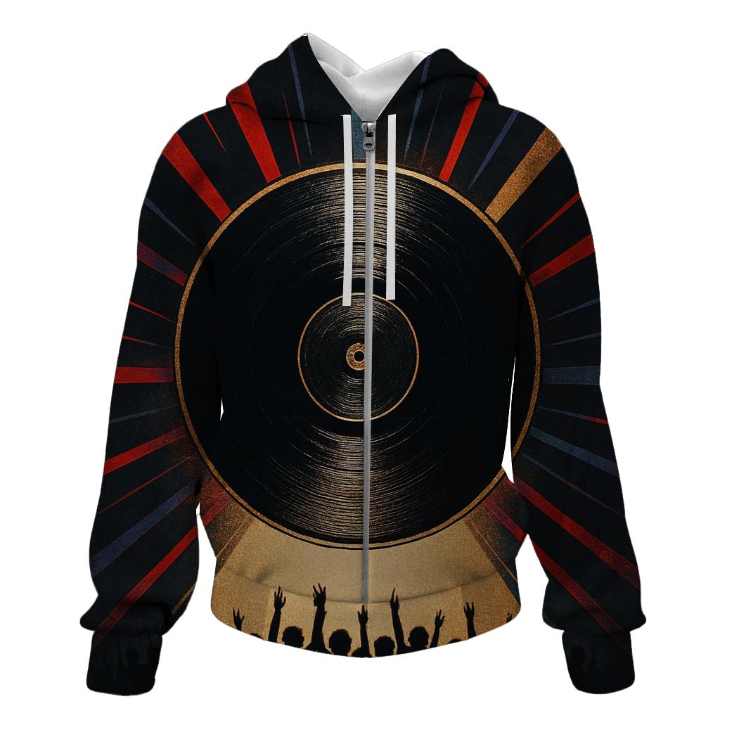 Stage Lights Vinyl Eclipse designer hoodies