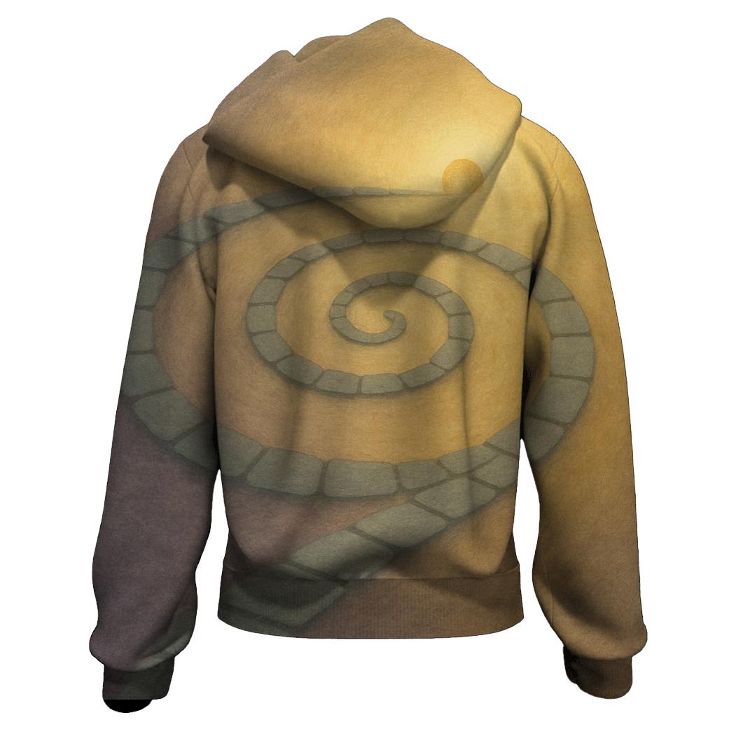 Spiral Path To Dawn custom hoodies