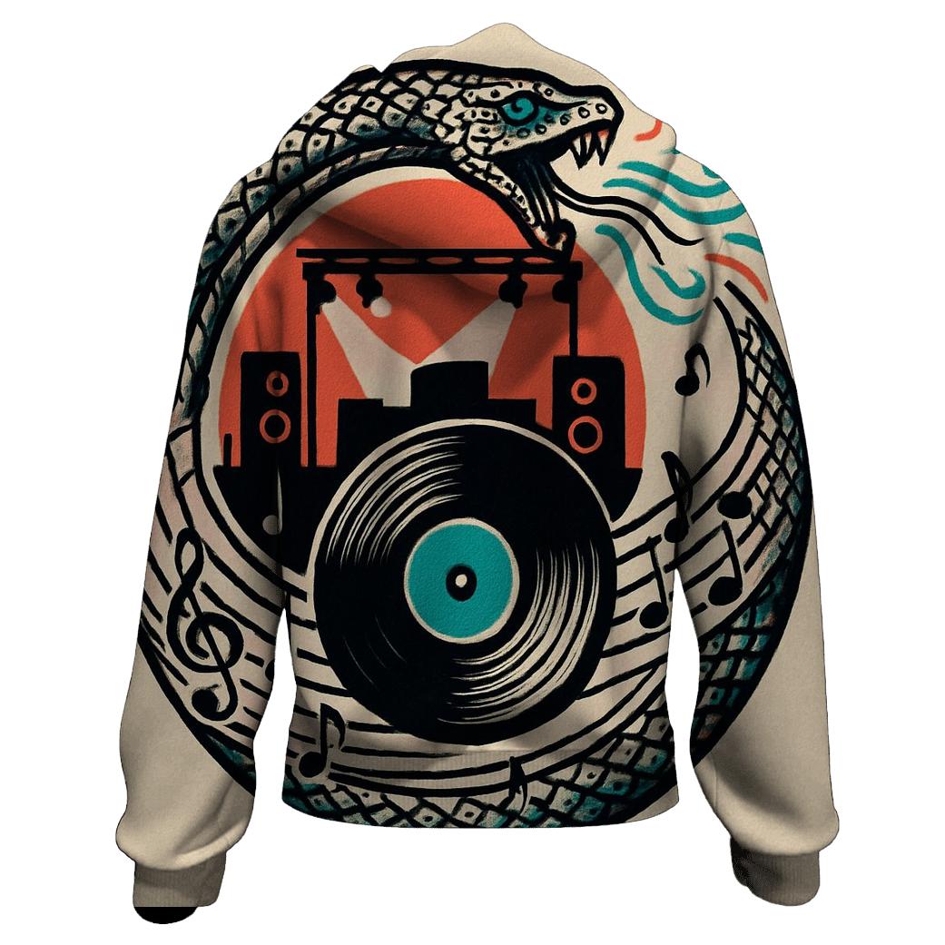 Music Of The Serpent Circle designer hoodies