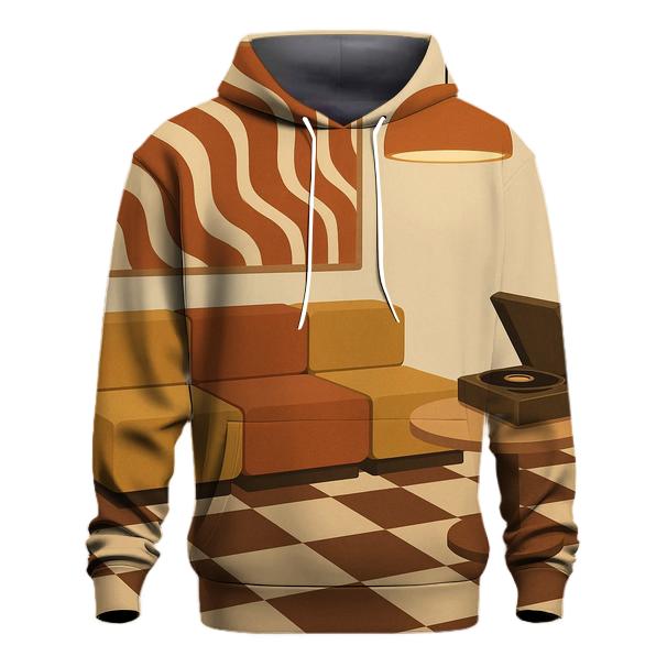 Groovy Checkerboard Lounge designer hoodies